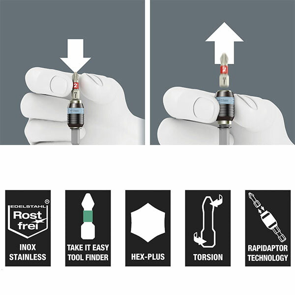 日本正規品 ヴェラ 29本組  ドライバービットセット(ステンレス) (071109)(4013288115126) ベラ Wera