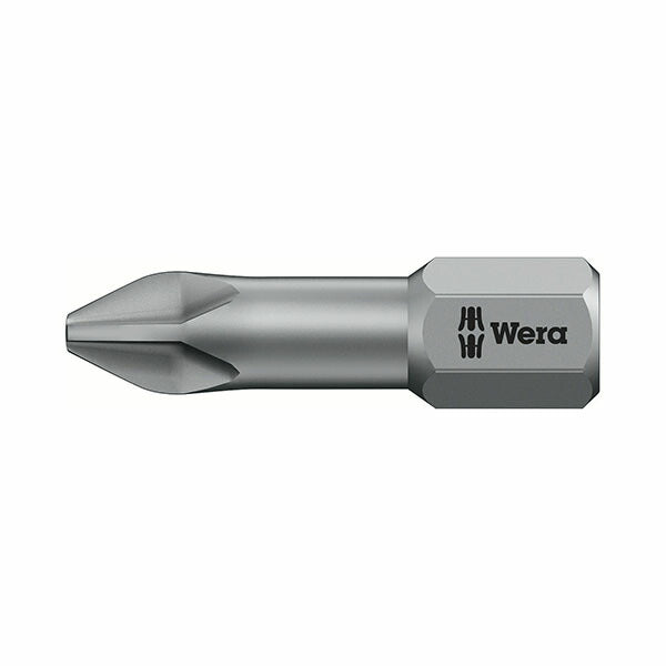 日本正規品 ヴェラ #2x25mm (プラス)ドライバービット (073324)(4013288029256) ベラ Wera