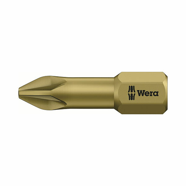 日本正規品 ヴェラ PZ2x25mm (Pozidriv)ドライバービット (073371)(4013288029645) ベラ Wera