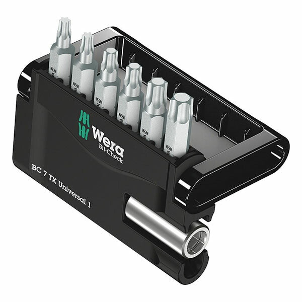 日本正規品 ヴェラ ビットチェック ビットセット TX#1 7点 SB (073404)(4013288038111) ベラ Wera
