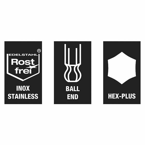 【9月の特価品】日本正規品 ヴェラ 3/32-3/8(Ball Hex-Plus)キーレンチ(ステンレ) (073544)(4013288180377) ベラ Wera