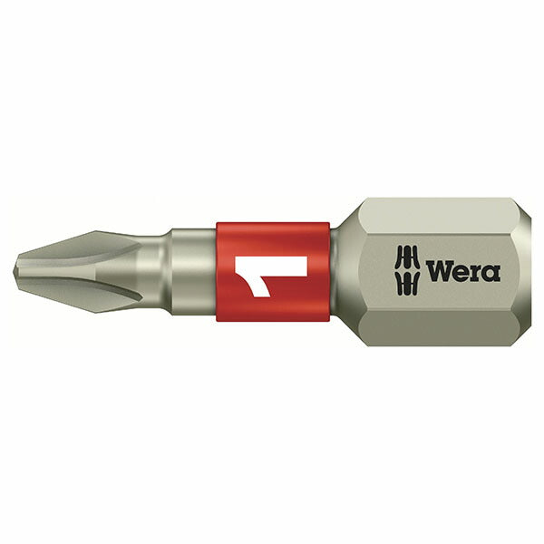 日本正規品 ヴェラ #1x25mm (プラス)ドライバービット(ステンレス) (073610)(4013288112132) ベラ Wera