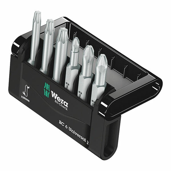 日本正規品 ヴェラ ビットチェック ビットセット #2 6点 SB (073638)(4013288155245) ベラ Wera