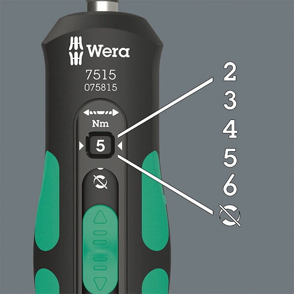 日本正規品 ヴェラ 1/4DRトルクドライバーセット 2.0-6.0Nm 7PCS (075850)(4013288228321) ベラ Wera
