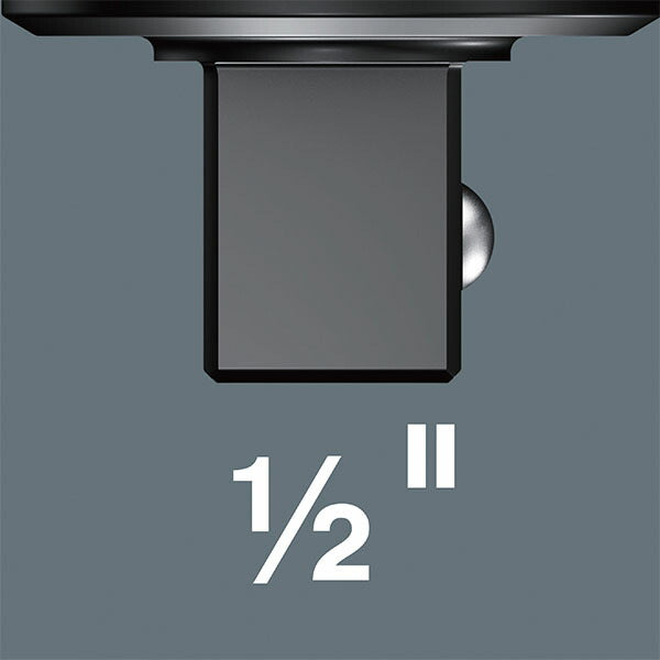 日本正規品 ヴェラ 1/2DR ラチェットヘッド(14x18mmジョイント用) (078707)(4013288196552) ベラ Wera