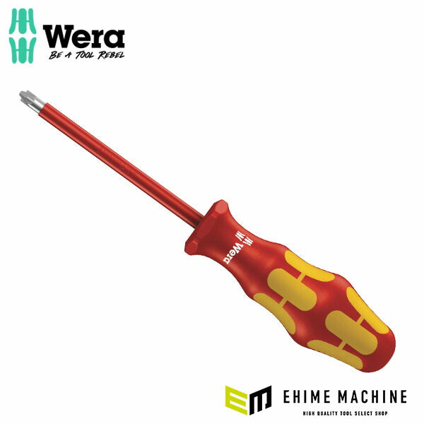日本正規品 ヴェラ #1x80mm (PZ-)ドライバー(絶縁/先細型) (100021)(4013288186584) ベラ Wera