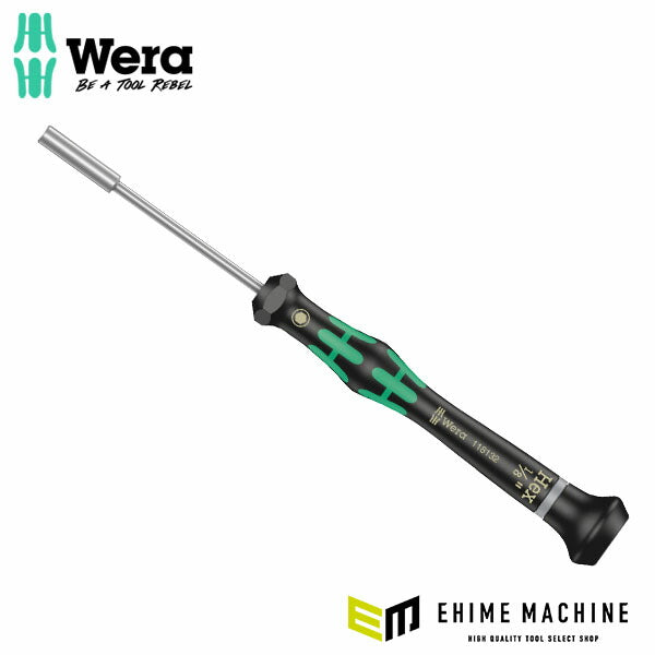日本正規品 ヴェラ 1/8x60mm (Nut)ドライバー(精密用) (118132)(4013288032416) ベラ Wera