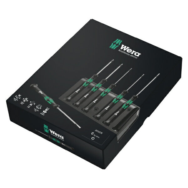 日本正規品 Wera 118156 2052/6 精密ボールエンド六角ドライバー