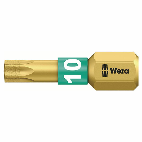 日本正規品 ヴェラ T10x25mm ドライバービット(ダイヤモンド付) (134374)(4013288099778) ベラ Wera