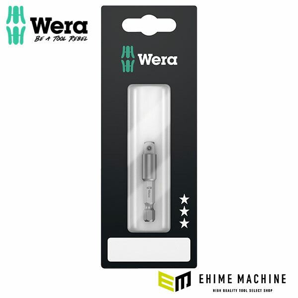 日本正規品 ヴェラ 1/ 4Hex-1/4sq/50mm ソケットアダプター (134399)(4013288099914) ベラ Wera
