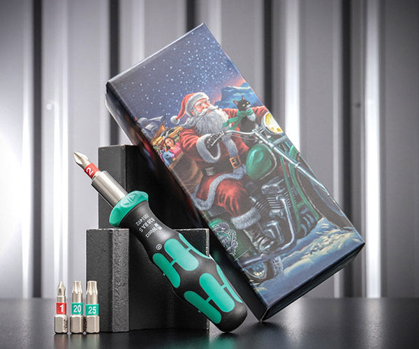 日本正規品 Wera 05135823001 838 RA S/4 2025年クリスマス限定 ラチェット機構付きビットホルダー+ビット 5点セット (4013288236029) ヴェラ ベラ