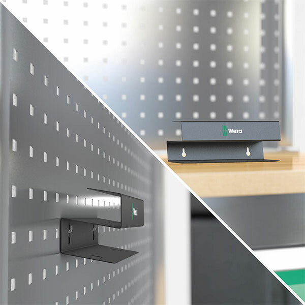 日本正規品 ヴェラ T型レンチ用メタルラック 7本タイプ　9606 (136426)(4013288223432) ベラ Wera