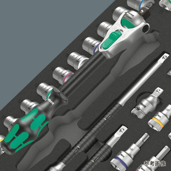 日本正規品 Wera 150112 9722 ウレタン収納入り1/2"ソケットレンチセット 31点セット 05150112001 ヴェラ ベラ ツールセット