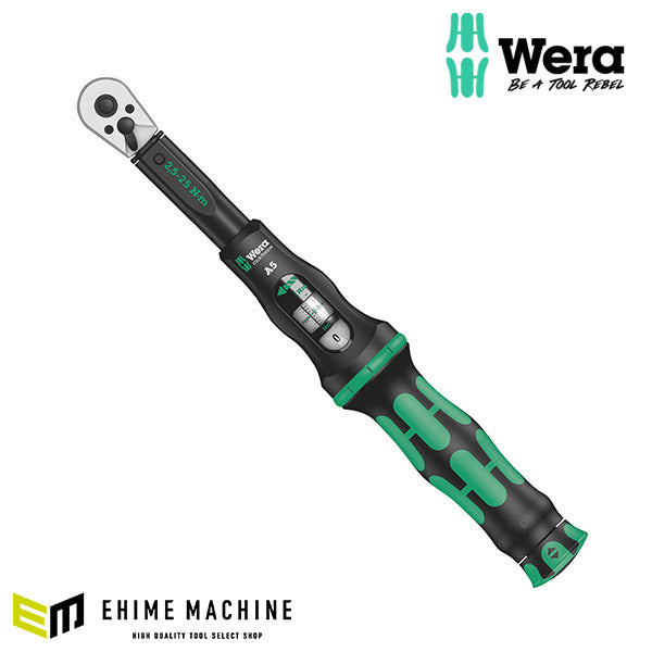 日本正規品 Wera 343960 トルクレンチ 1/4DR 2.5-25Nm A5 ラチェット式 05343960001 ヴェラ ベラ