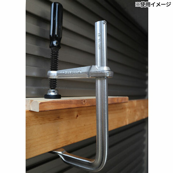 ロブテックス L型クランプ エビ万力 グリップハンドル 300mm×121mm WM3012A (WM3012A)(4963202098465) LOBSTER エビ