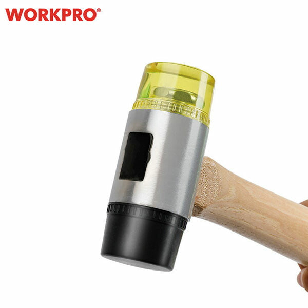 ワークプロ 両頭ハンマー ヒッコリー柄 (WP241050)(6914280023205) WORKPRO