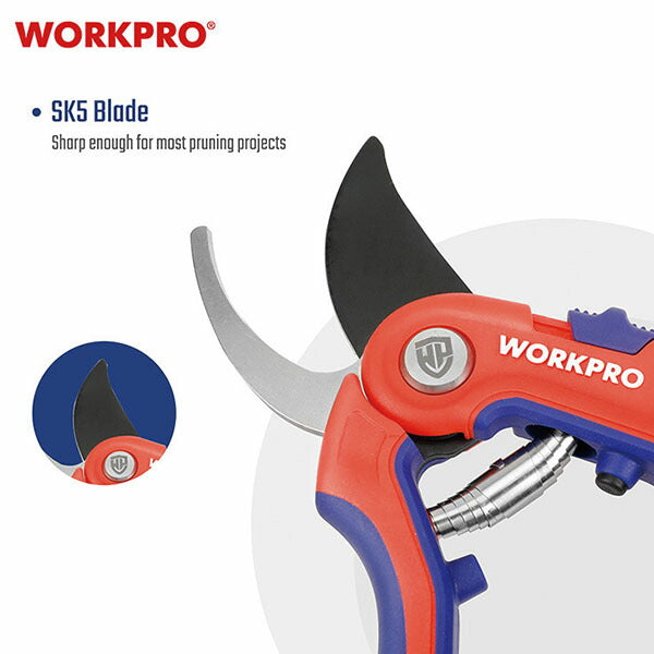 【9月の特価品】ワークプロ 剪定鋏 215mm (WP332009)(6914280020372) WORKPRO