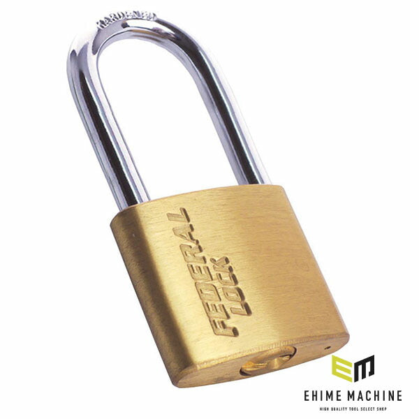 日本正規品 フェデラル 南京錠 30mm(同一KEY/ツル40) (XD30-1.6-KA302-P)(4545301102016) FEDERAL
