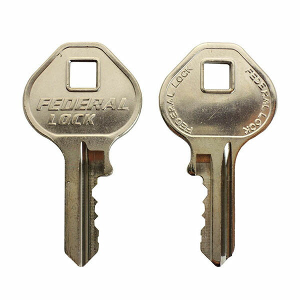 日本正規品 フェデラル 南京錠6個組(マスターKEY付) (XD40-MK-KD6/SET)(4545301102047) FEDERAL
