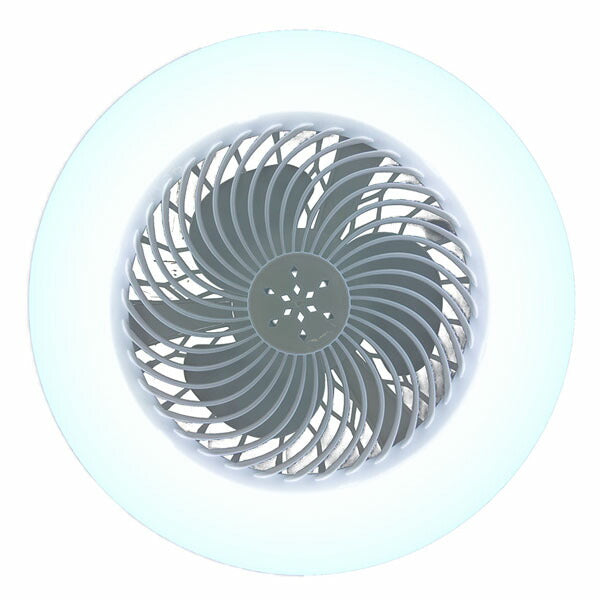 ゼフルス トドケルLEDライト 本体 サーキュレーター付 2000lm 無段階調光・調色(2880~8000K) E26 24W 5mコード タイマー2/4h 連結コンセント (ZA-TD2000)(4511466400328)