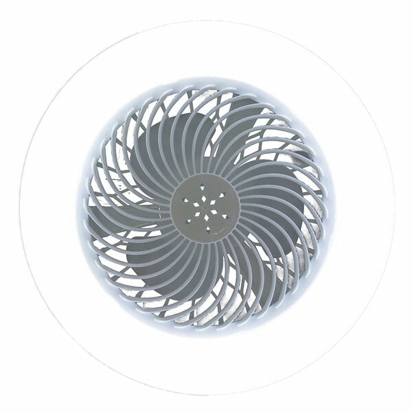 ゼフルス トドケルLEDライト 本体 サーキュレーター付 2000lm 無段階調光・調色(2880~8000K) E26 24W 5mコード タイマー2/4h 連結コンセント (ZA-TD2000)(4511466400328)