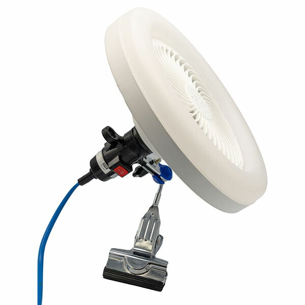 ゼフルス トドケルLEDライト 本体 サーキュレーター付 2000lm 無段階調光・調色(2880~8000K) E26 24W 5mコード タイマー2/4h 連結コンセント (ZA-TD2000)(4511466400328)