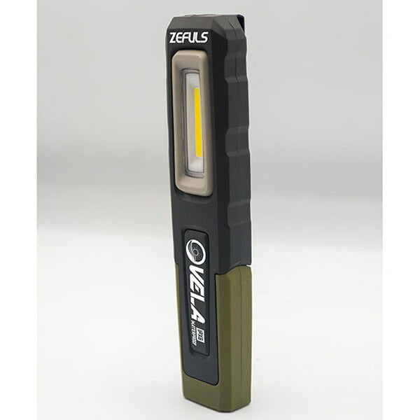 ゼフルス ハンディライト VELA 200lm USB Type-C充電 IPX6防水 (ZA