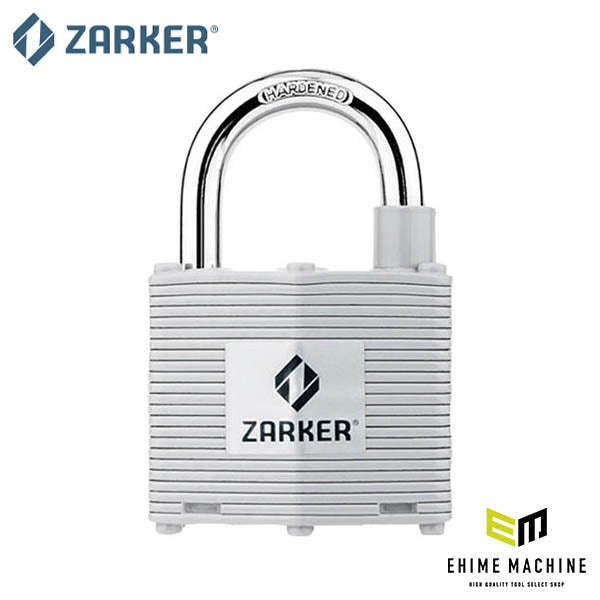 ZARKER N-45 ラミネートスチールキー南京錠/ブリスター ザーカー 鍵 カギ