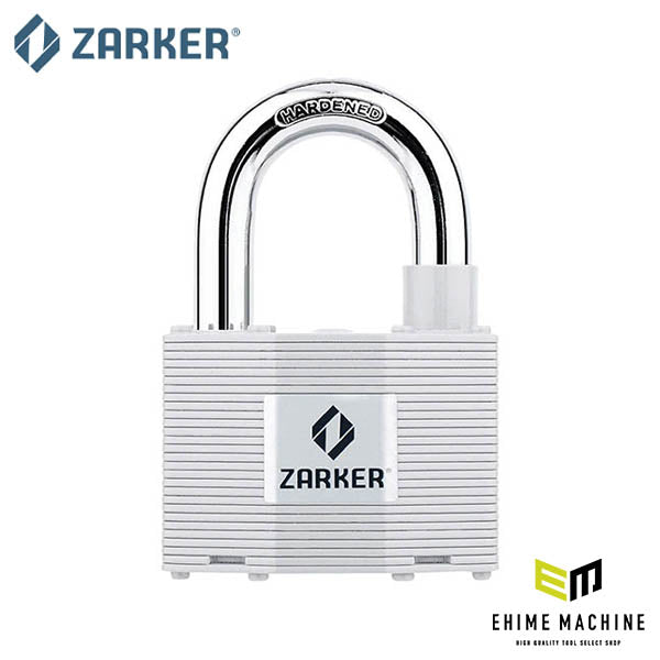 ZARKER ザーカー N-70 ラミネートスチールキー南京錠/ブリスター 鍵 カギ