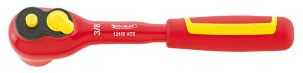 STAHLWILLE 12165VDE (3/8SQ)絶縁ラチェットハンドル(12430001) スタビレー