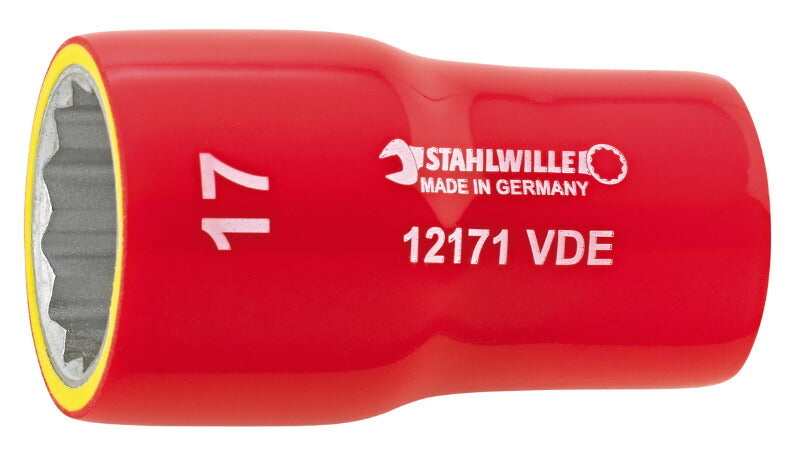 日本正規品 スタビレー (3/8SQ)絶縁ソケット  (12171VDE-17)(4018754253548) STAHLWILLE