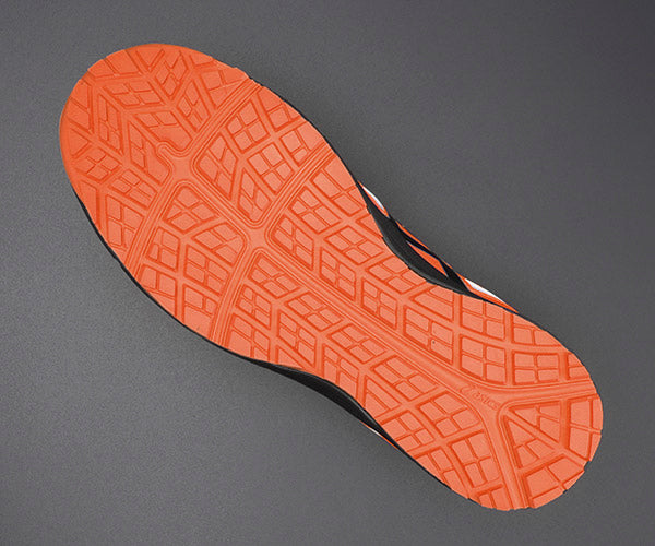 [特典付き] アシックス 安全靴 1271A006-800 ショッキングオレンジ×ブラック ウィンジョブ CP206 Hi-Vis 24cm ASICS おしゃれ かっこいい 作業靴 スニーカー