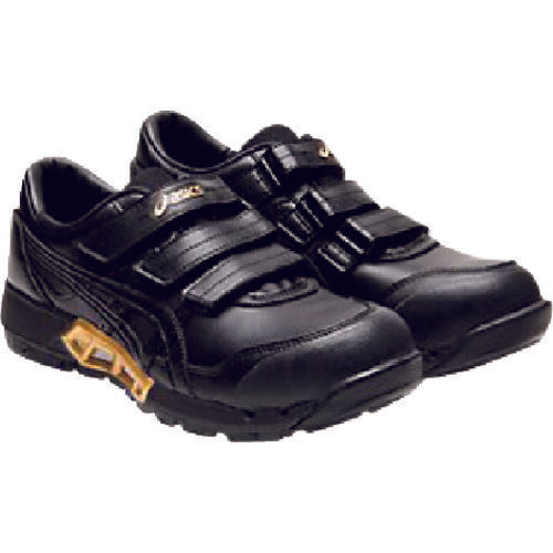 アシックス 安全靴 ウィンジョブ CP305 AC ブラック×ブラック ASICS おしゃれ かっこいい 作業靴 スニーカー