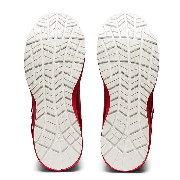 [新作] アシックス 安全靴 ウィンジョブCP120（1273A062.600）クラシックレッド×ホワイト ASICS ベルトタイプ おしゃれ かっこいい 作業靴 スニーカー 赤 白