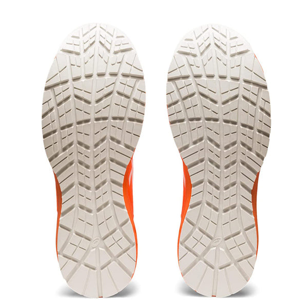[新作 限定カラー] アシックス 安全靴 ウィンジョブ CP121 ショッキングオレンジ×ホワイト (1273A078.800) ASICS WINJOB おしゃれ かっこいい 作業靴 スニーカー asics cp121 橙 白 ローカット ワーキング セーフティ 安全 靴 シューズ カジュアル スポーツ