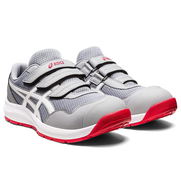 [新作] アシックス 安全靴 ウィンジョブ CP215 シートロック×ホワイト (1273A079.020) ASICS WINJOB おしゃれ かっこいい 作業靴 スニーカー asics cp215 グレー ローカット ワーキング セーフティ 安全 靴 シューズ カジュアル スポーツ