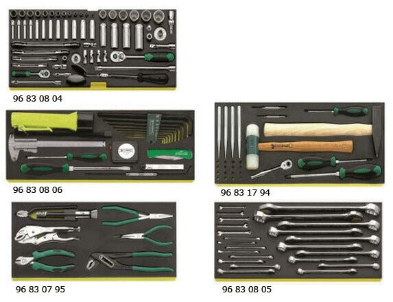 メーカー直送品] STAHLWILLE 13214 航空機整備工具セット(MM