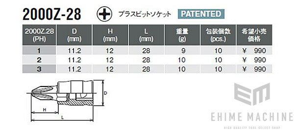 コーケンのプラスビットソケットの画像3