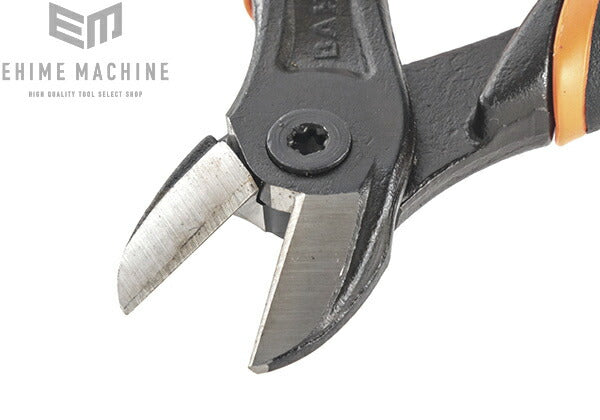 日本正規品 バーコ 強力型軟・硬線両用ニッパー 銅線切断Φ4.0mm