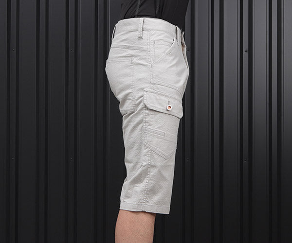 ジーベック 現場服 2255-20-M ハーフパンツ グレー Mサイズ XEBEC