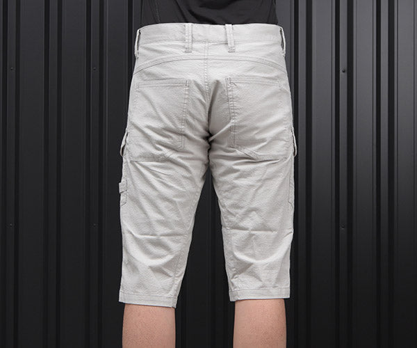 ジーベック 現場服 2255-20-M ハーフパンツ グレー Mサイズ XEBEC