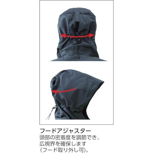 ジーベック アルミ蓄熱ブルゾン オレンジ L 232-82-L XEBEC