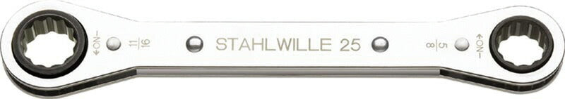 STAHLWILLE 25AN-1/2X9/16 板ラチェットめがね (41563234) スタビレー