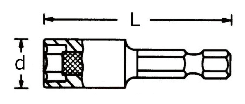 STAHLWILLE 2801-10 ヘキサゴンソケット 10MM(1/4 ) (28011010) スタビレー