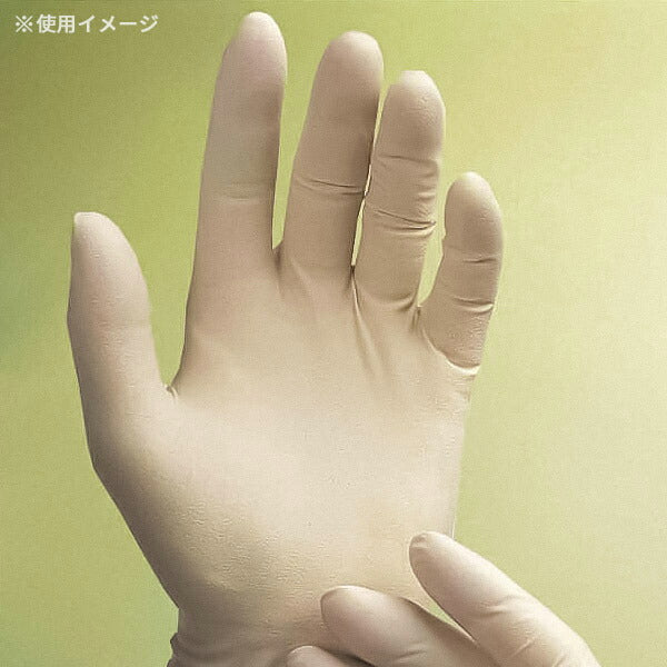 ビッグ ラテックスグローブ ゴールド Mサイズ 100枚入り 321 手袋 作業