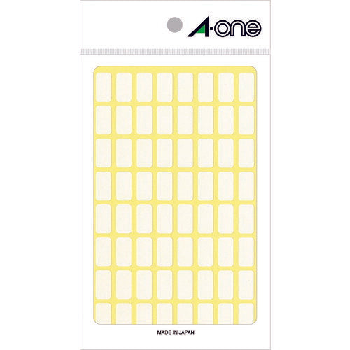 3M エーワン[[TM上]]フリーラベル白無地8×15 64面×15シート960片入 06001 スリーエム