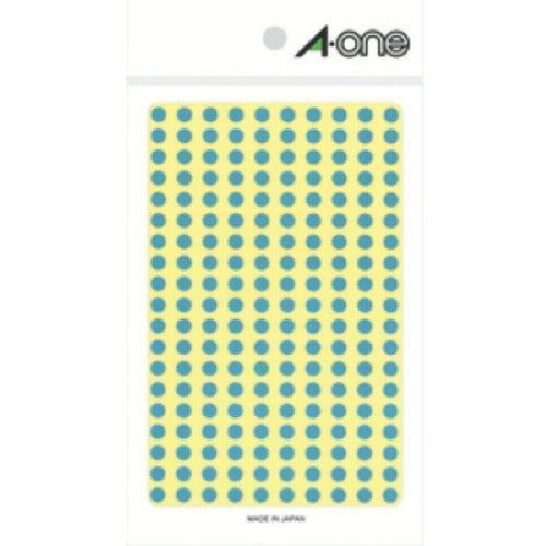 3M エーワン[[TM上]] カラーラベル 丸型 5mmΦ 空 (9枚入) 07066 スリーエム