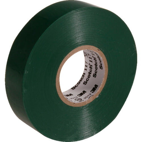 3M ビニールテープ 117 緑 19mmX20m 10巻入り 117GRE2010P スリーエム