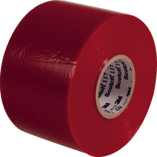 3M ビニールテープ 117 赤 50mmX20m 117RED50X20 スリーエム