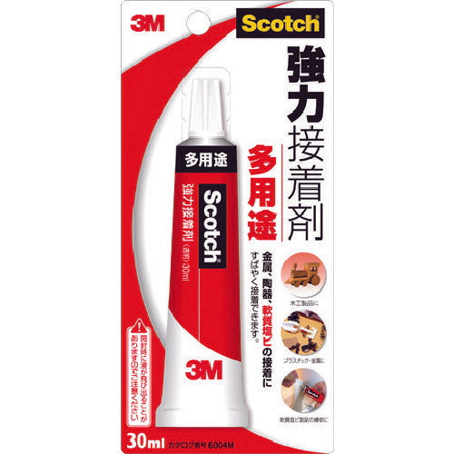 3M スコッチ 強力接着剤 多用途 30ml 6004M スリーエム
